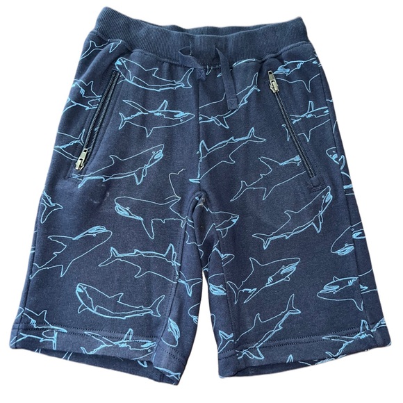 Hanna Anderson Shark Sweatshorts - Picture 2 of 2